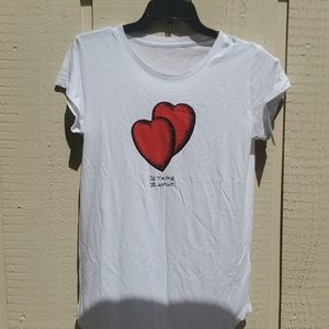 Zadig & Voltaire Skinny Heart Tshirt
